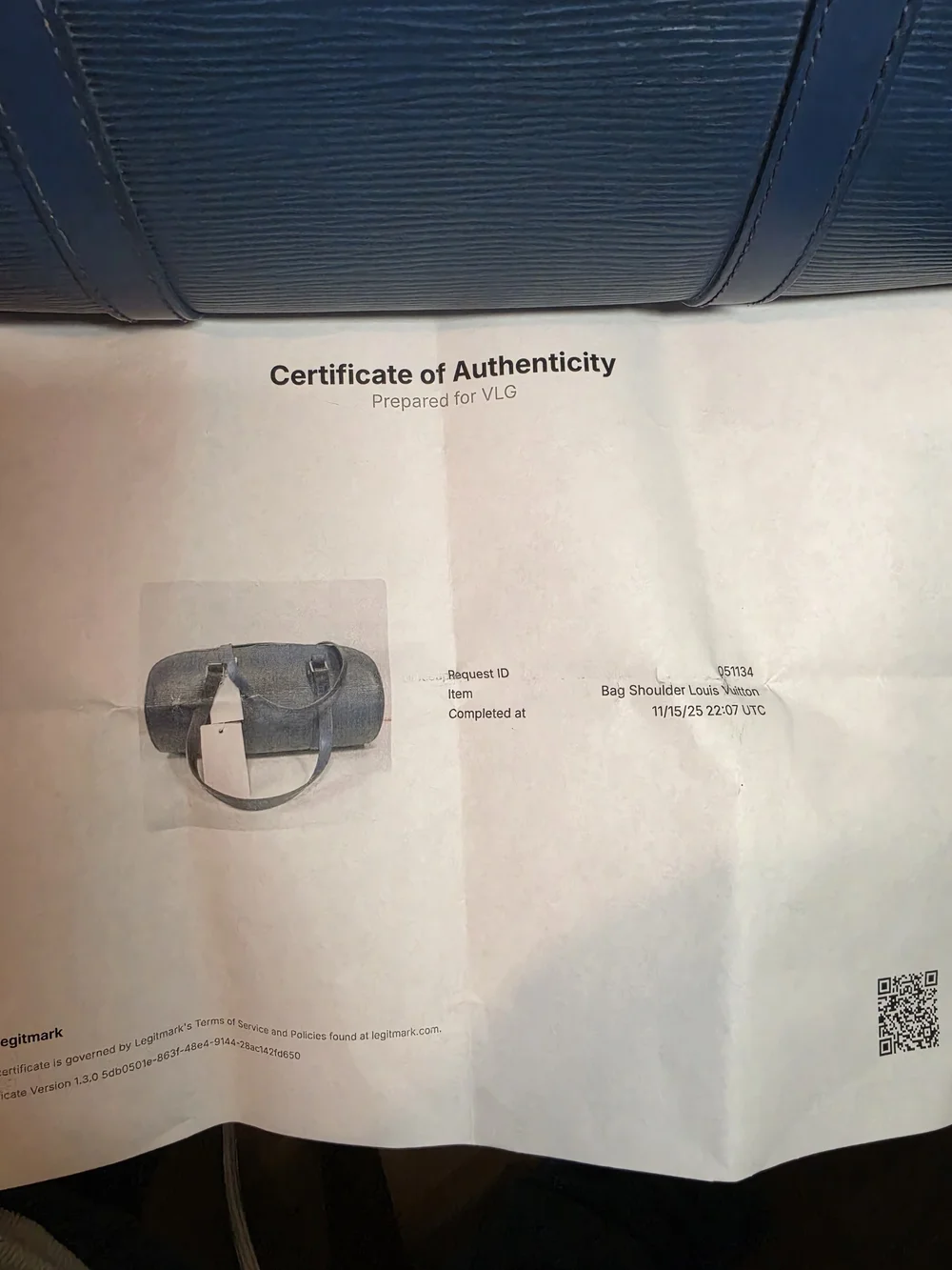 Louis Vuitton Soufflo Barrel Epi Leatger Toledo W/COA